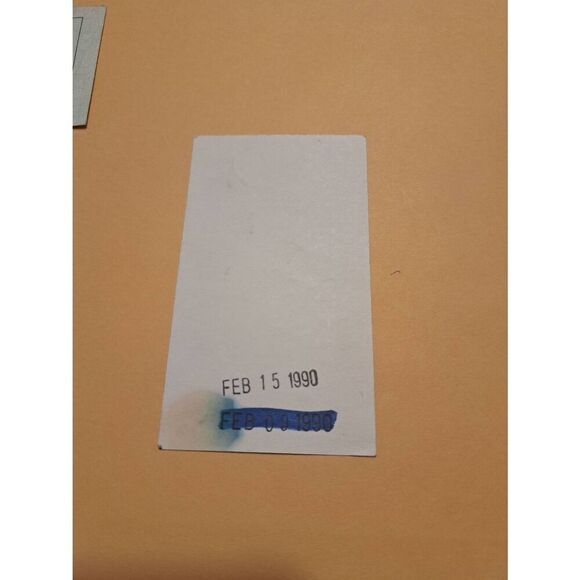 1990 Daytona Press Ticket + Parking Twin 125s NASCAR Feb 15 Vintage Set - Picture 8 of 8